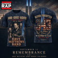Dave Matthews Band September 11 343 Tribute Twin Towers Remembrance 3D Shirt