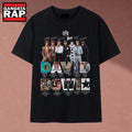 David Bowie Eras Albums Discography Vintage Graphic T Shirt, Music 2D Shirt