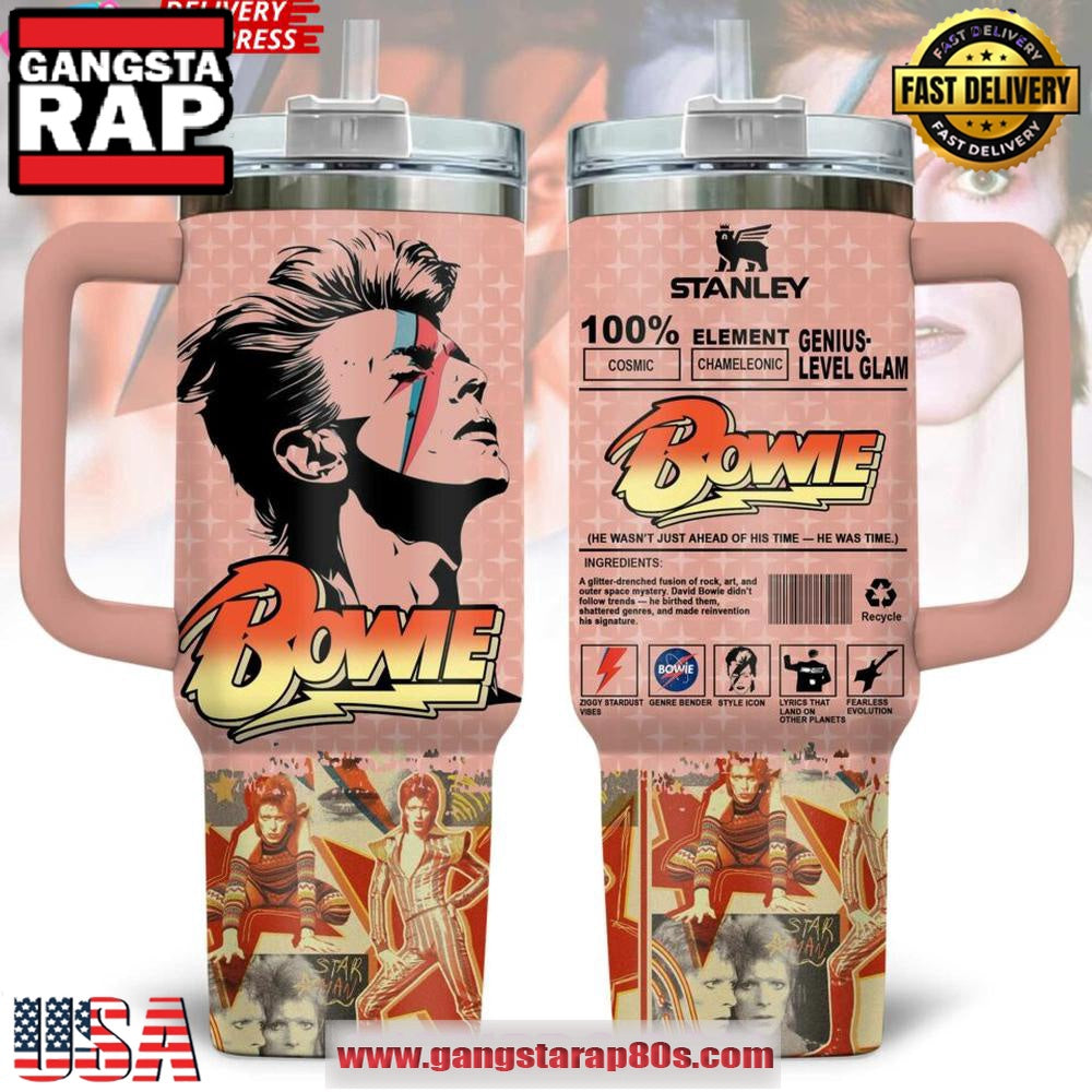 David Bowie x Stanley Limited Edition Tumbler Cup 40oz