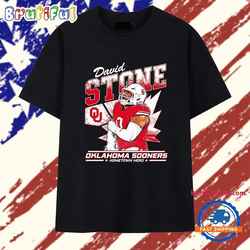 David Stone Oklahoma Sooners Hometown Hero T Shirt