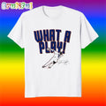 David Wright What a Play New York Mets Signature T Shirt
