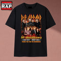 Def Leppard 50th Anniversary 1977 2027 Thank You For The Memories T Shirt, Music 2D Shirt