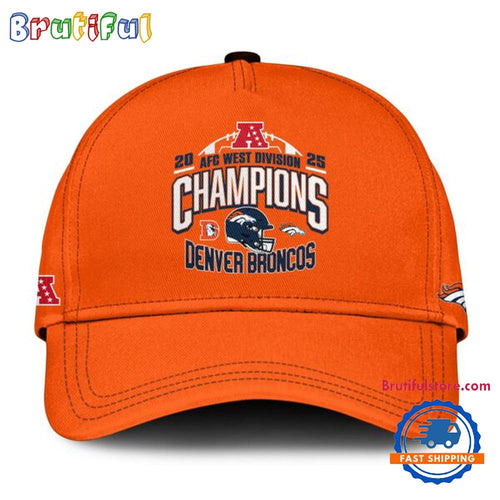 Denver Broncos 2025 AFC West CHAMPIONS Limited Edition Cap