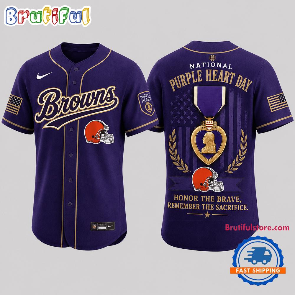 Denver Broncos 2026 NFL Purple Heart Day Baseball Jersey Shirt
