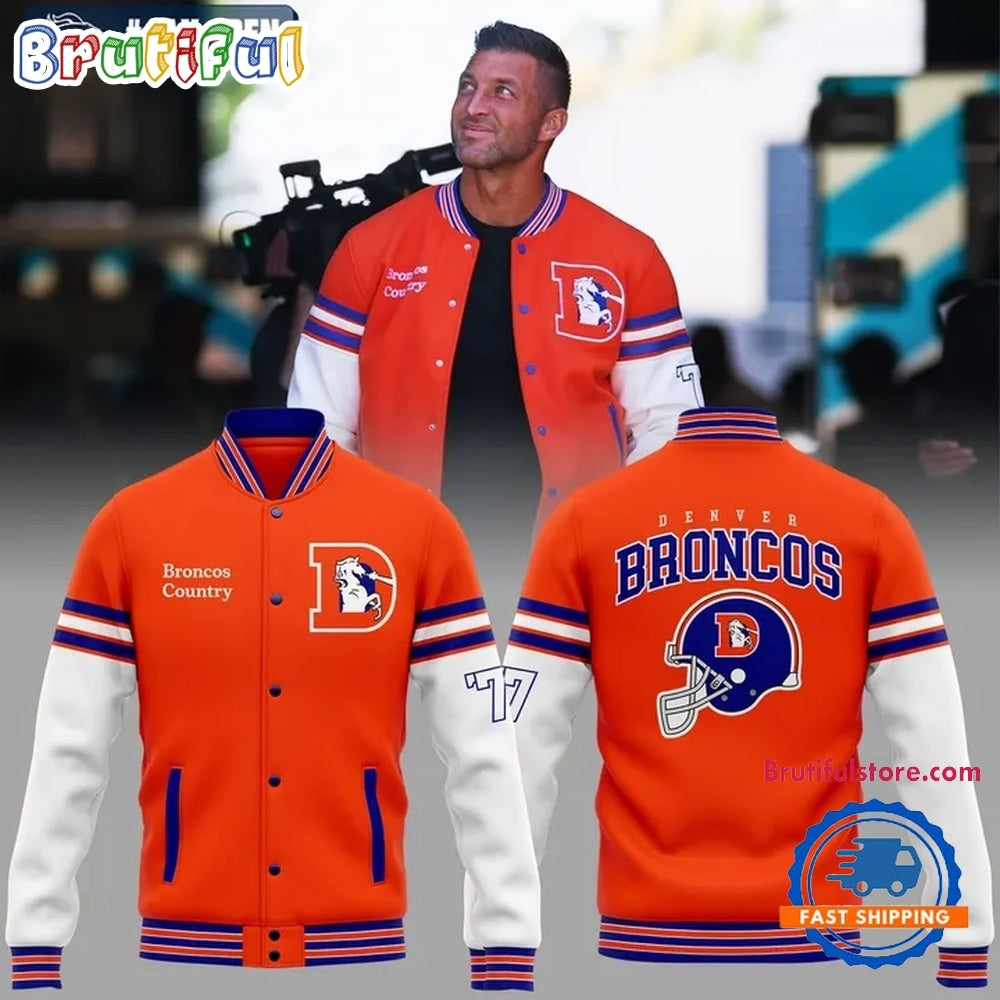 Denver Broncos 2026 NFL Throw Back Exclusive Version Bomber Jacket