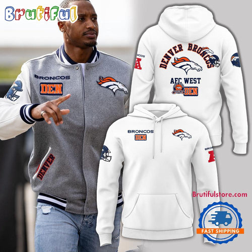 Denver Broncos AFC West Est 1960 New Design Hoodie T-Shirt