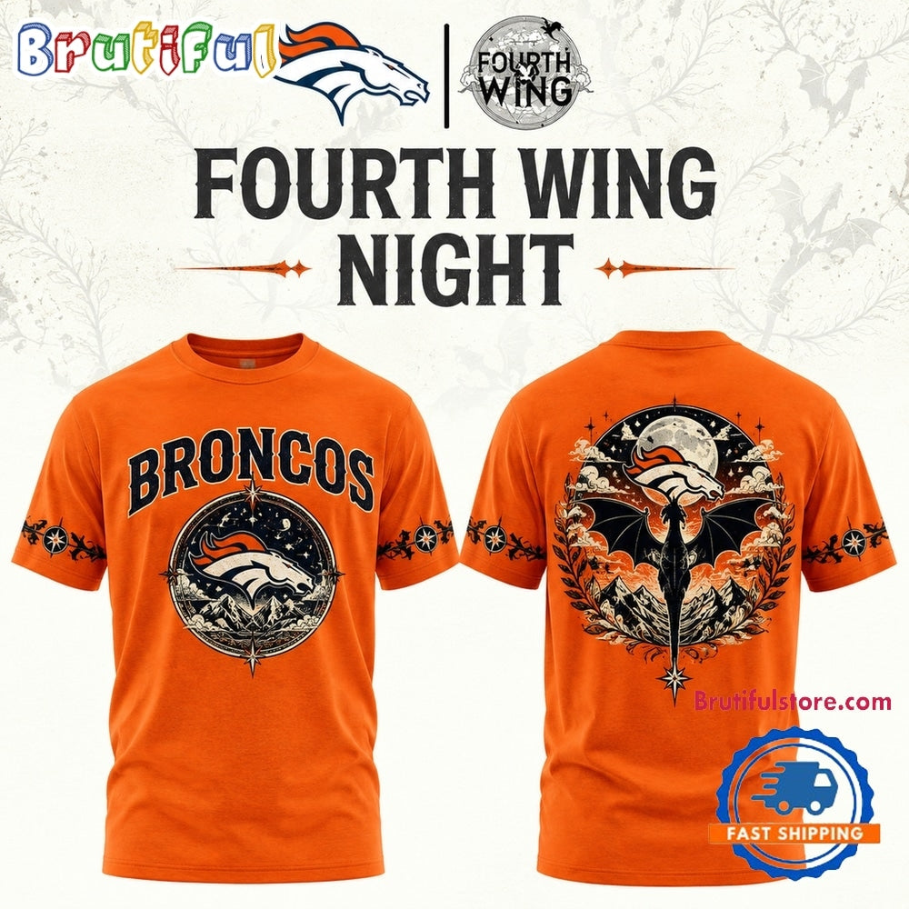 Denver Broncos Fourth Wing Night 2026 Limited Edition Hoodie T-Shirt