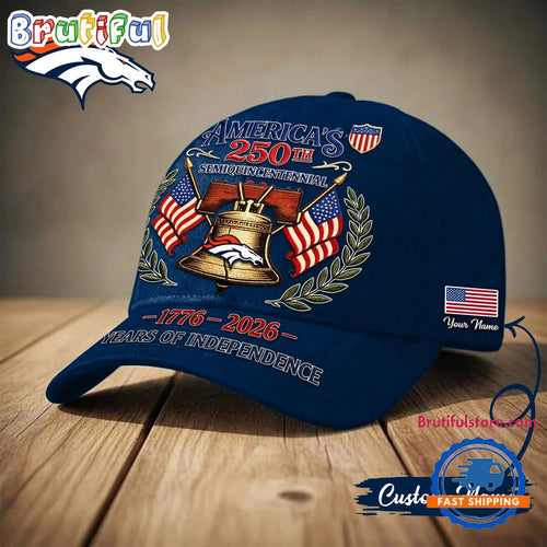 Denver Broncos NFL 1776-2026 Years Of Independence Classic Cap