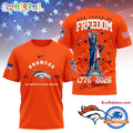 Denver Broncos NFL 250 Years of American Freedom Limited Edition 3D Shirt