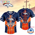 Denver Broncos NFL Blessed Beyond The Score Baseball Jersey