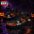 Denver Broncos NFL Fear The Team Halloween Air Force 1 Shoes Sneakers