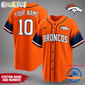 Denver Broncos NFL Team Pride Baseball Jersey