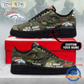 Denver Broncos NFL US Army Custom Air Force 1 Shoes Sneaker