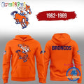 Denver Broncos Throwback 1962 Limited Edition Hoodie Shirt