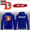 Denver Broncos Throwback 1993 Limited Edition Hoodie Shirt Hoodie T-Shirt