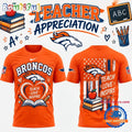 Denver Broncos x Teacher Appreciation Night 2026 Limited Edition T Shirt