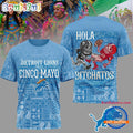 Detroit Lions 2026 NFL Hola Bitchatos Cinco De Mayo Limited Edition 3D T Shirt