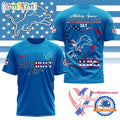 Detroit Lions 2026 NFL Military Spouse Appreciation Day 3D Shirt