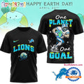 Detroit Lions 2026 NFL x Earth Day Limited Edition 3D T Shirt
