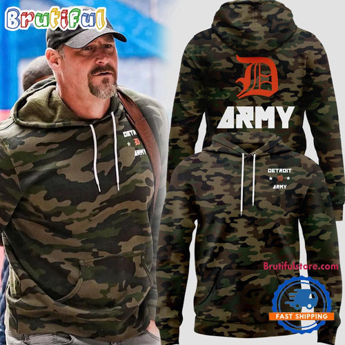 Detroit Lions Army Salute To Service Special Edition 2024 Hoodie T-Shirt