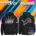 Detroit Lions NFL 2026 Crucial Catch Limited Edition Black Hoodie
