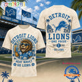 Detroit Lions NFL Beach Vibes Summer Limited Edition 3D Shirt