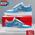 Detroit Lions NFL End Zone Energy Air Force 1 Sneaker Shoes