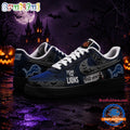 Detroit Lions NFL Fear The Team Halloween Air Force 1 Shoes Sneakers