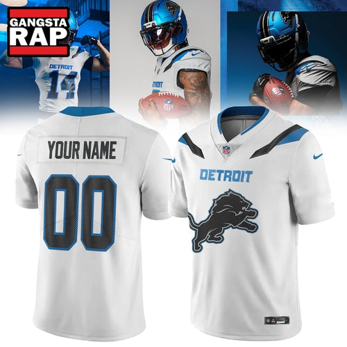 Detroit Lions NFL Rivalries 2026 Custom Name And Number Football Jersey