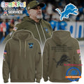 Detroit Lions NFL Salute To Service 2026 Limited Edition Hoodie