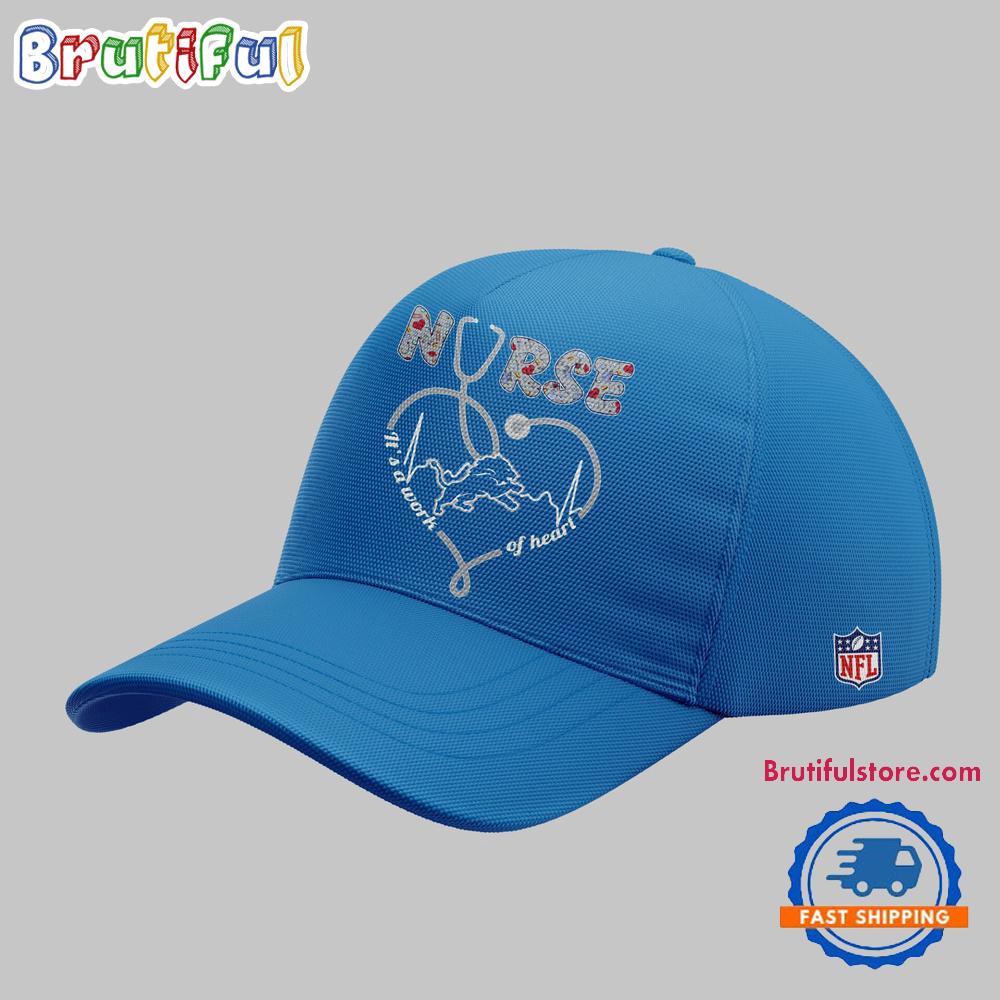 Detroit Lions Nurses Night 2025 All Over Print Cap