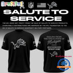 Detroit Lions Salute to Service 2026 Limited Edition Hoodie T-Shirt