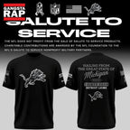 Detroit Lions Salute to Service 2026 Limited Edition Hoodie T-Shirt