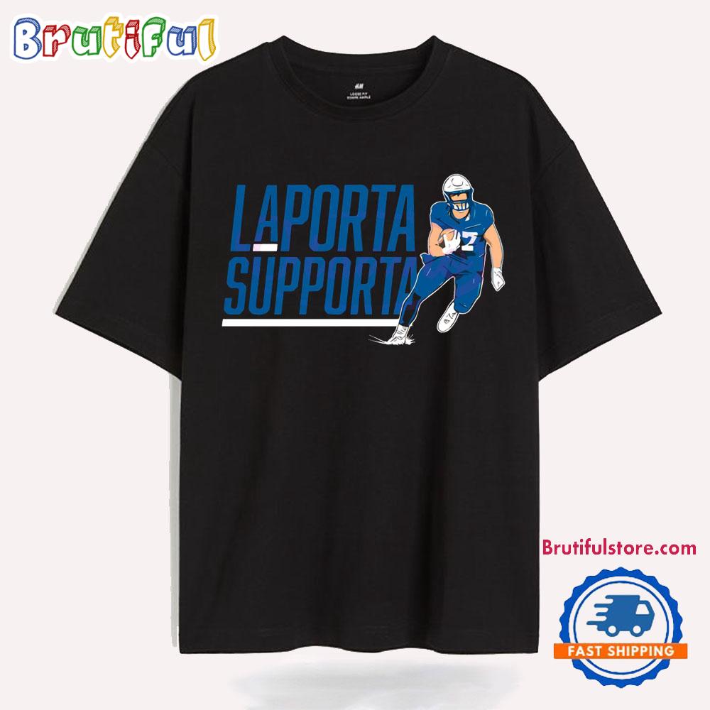 Detroit Lions Sam Laporta Supporta Limited Edition T Shirt