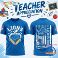 Detroit Lions x Teacher Appreciation 2026 New T Shirt