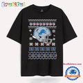 Detroit Lions Football Logo Team Helmet Merry Chritmas 2024 T Shirt
