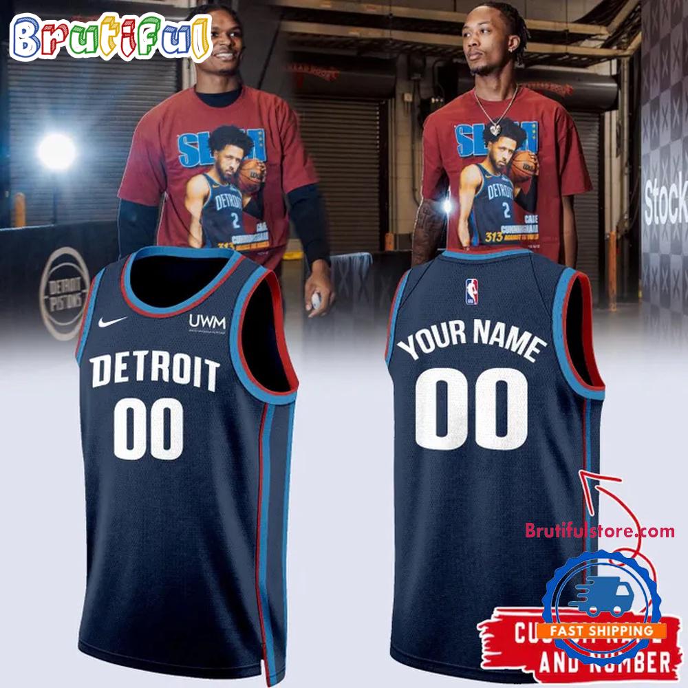 Detroit Pistons 2025-26 City Edition Basketball Jersey