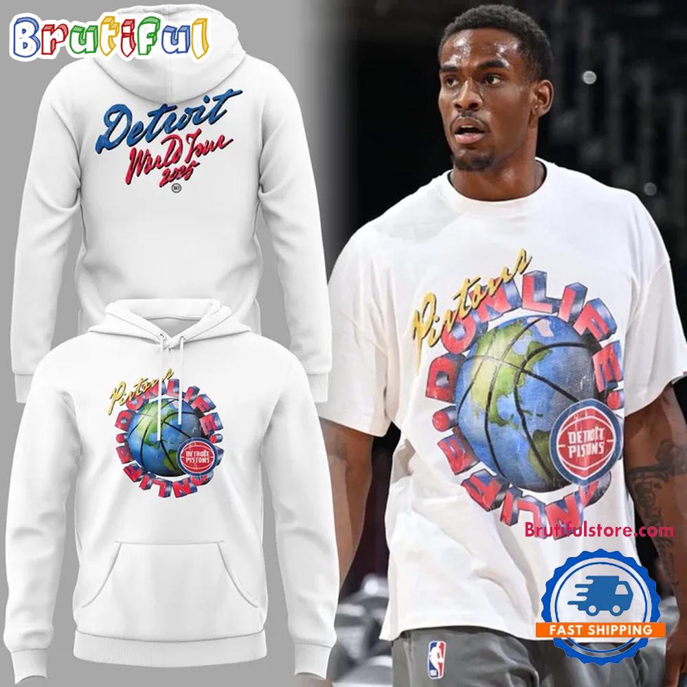 Detroit Pistons Big Sean Detroit World Tour Hoodie Shirt