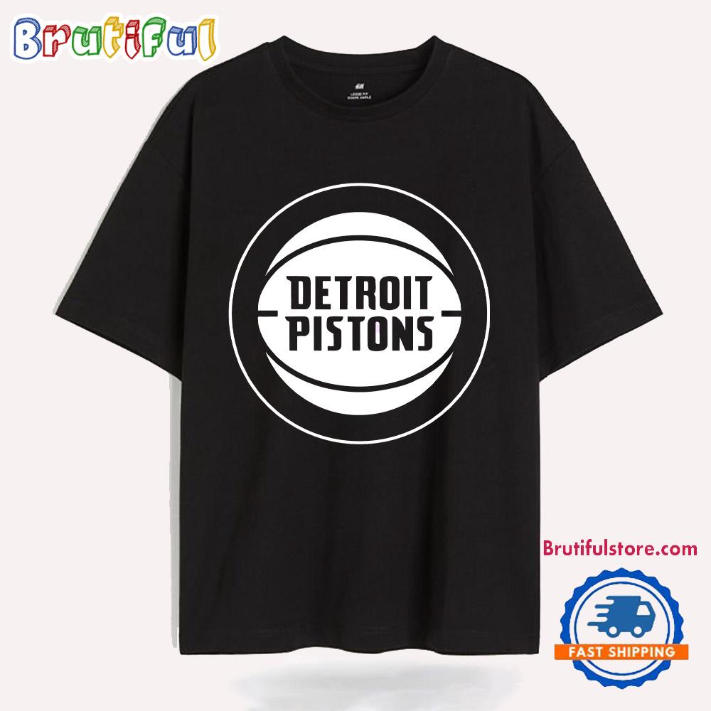 Detroit Pistons Logo Basketball St Patricks Day T Shirt