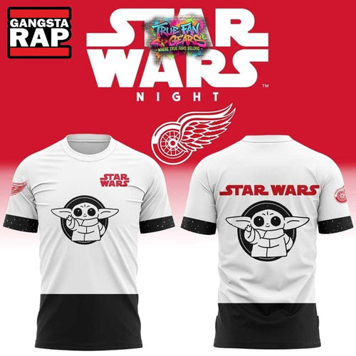 Detroit Red Wings x Star Wars Night 2026 Special New T Shirt