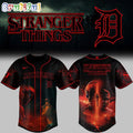 Detroit Tigers 2025 Stranger Things Baseball Jersey