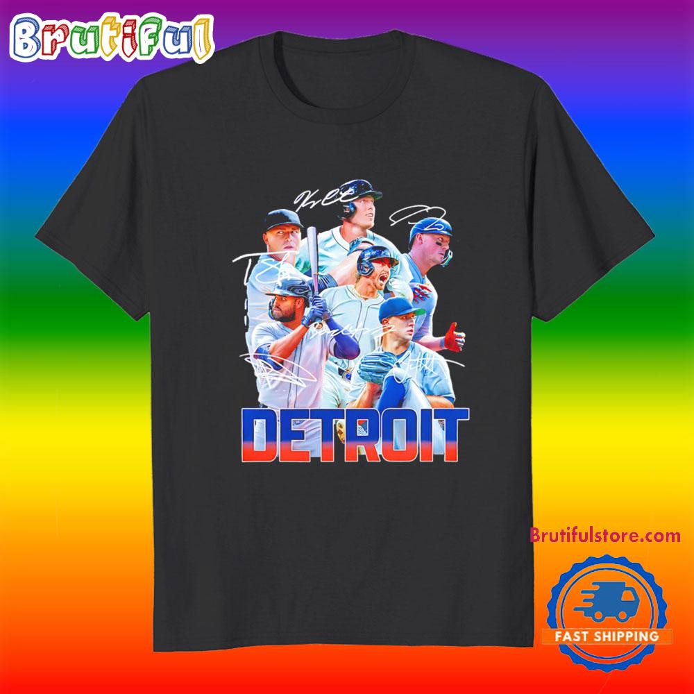Detroit Tigers All Team Signature Series T Shirt