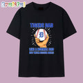 Detroit Tigers Dad Like a Normal Dad but With Bigger Balls T Shirt