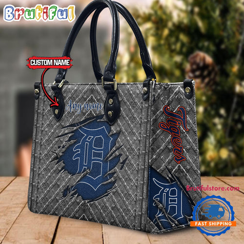 Detroit Tigers Limited Edition Custom Leather Handbag