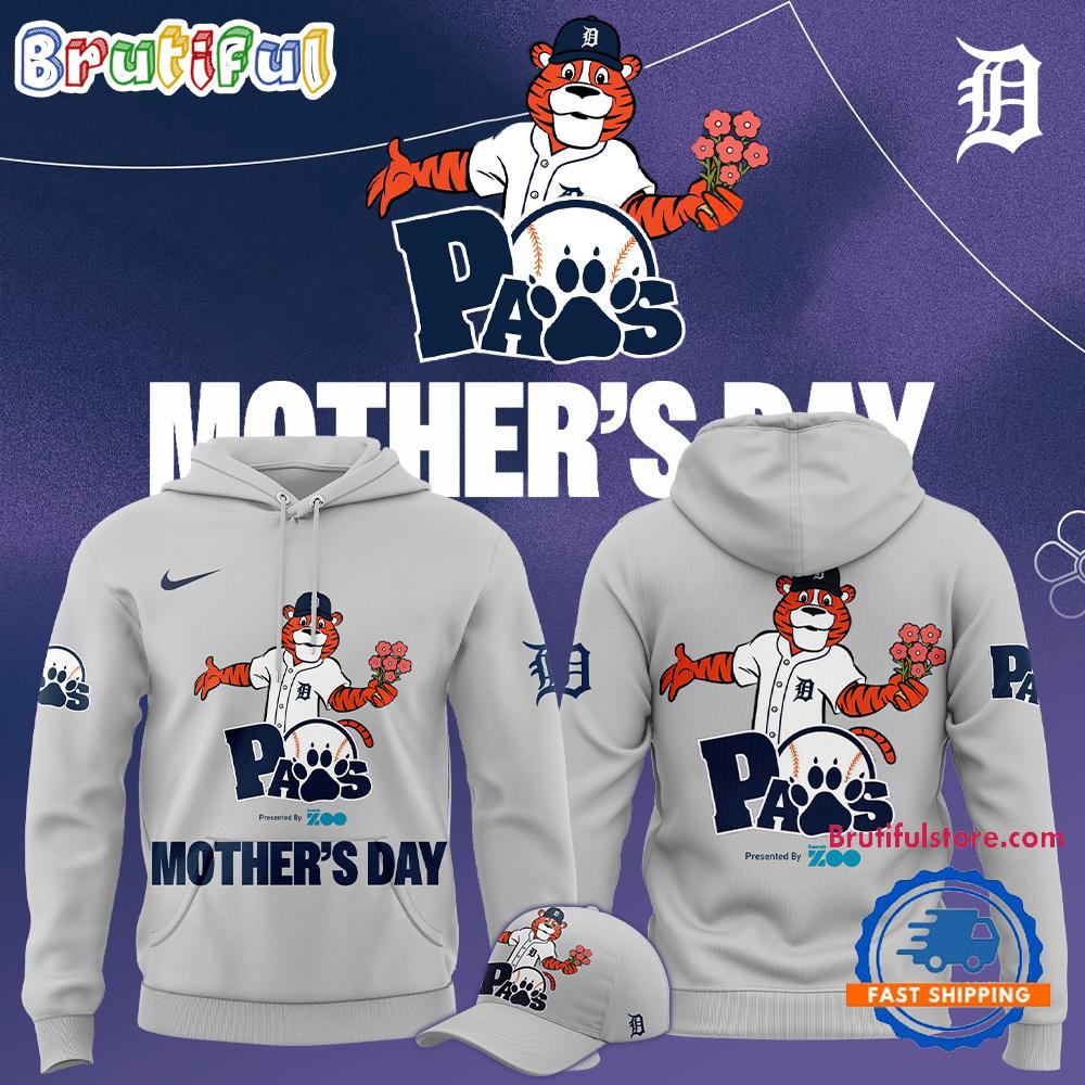 Detroit Tigers Mother’s Day 2025 Hoodie