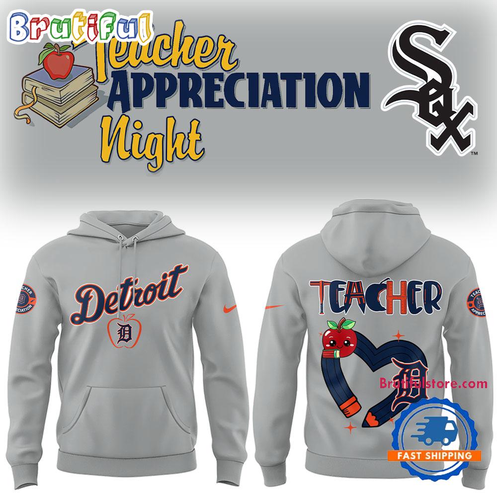 Detroit Tigers x Teacher Appreciation Night 2025 Hoodie Shirt