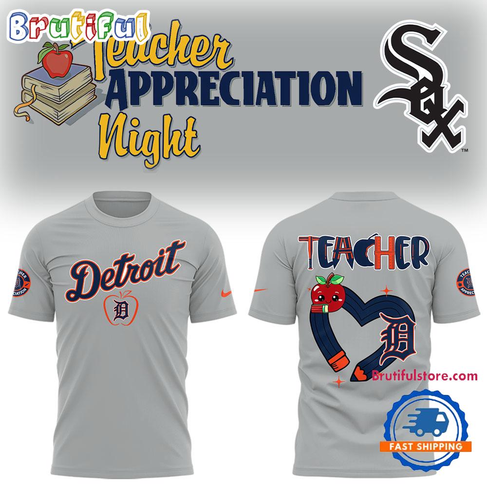 Detroit Tigers x Teacher Appreciation Night 2025 T Shirt