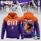 Diana Taurasi Phoenix Mercury Basketball GOAT Hoodie T-Shirt