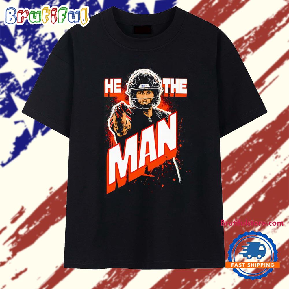 Dillon Thieneman of NFL Chicago Bears He the Man graphic T Shirt