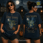 Dire Straits Walk of Life Haunted Highway Cotton T-Shirt